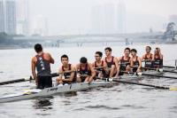 Patrick (left 5) joins the CWC Men’s Rowing Team